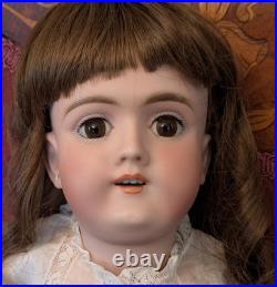 CHARMING 19 Handwerck 99 Antique German Doll GREAT BISQUE BJB CLOTHES