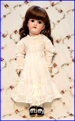 CHARMING 19 Handwerck 99 Antique German Doll GREAT BISQUE BJB CLOTHES