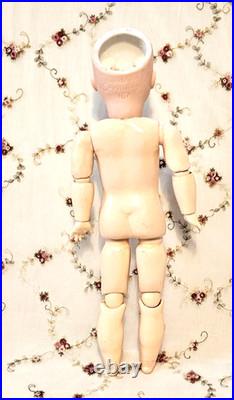CHARMING 19 Handwerck 99 Antique German Doll GREAT BISQUE BJB CLOTHES