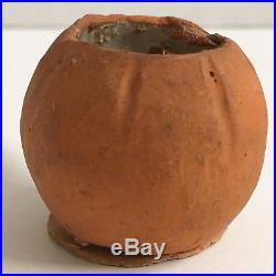 C 1900 German Halloween Candy Container Jack-O-Lantern Antique Vintage As Is