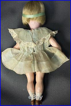 C. 1920s 6 FLAPPER MIGNONETTE KR Simon & Halbig Antique German Bisque Doll