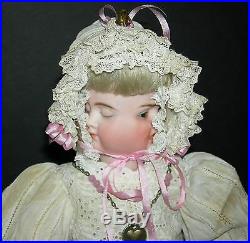 Carl Bergner 3 Face Doll 14 Composition Body & Pretty Clothes