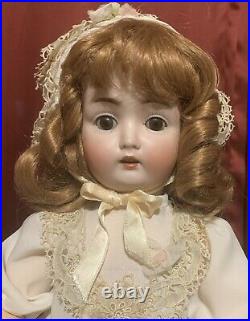 Catterfelder 264 Antique German Bisque Kestner Socket Head Wide Eyed Doll 19