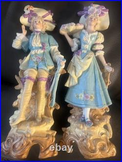 Conta & Böhme German porcelain Vintage Firgurines Signed Antique