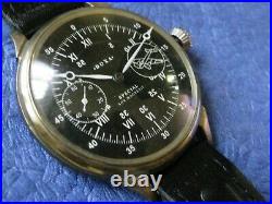 DOXA Military Style WWII German Army 1940s Vintage Swiss men's Wristwatch