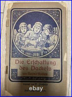 Die Erichaffung Des Dackles Antique German Possibly 1800s