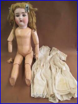 Doll, German bisque and composite, ABG, antique, signed