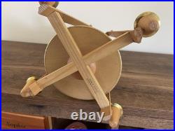 Dregeno Erzgebirge German 3-Tier Nativity Christmas Pyramid Wood Candle Carousel