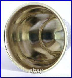EARLY GERMAN / AUSTRIAN 812 SOLID SILVER BEAKER CUP c1840 BARWARE ANTIQUE 58g