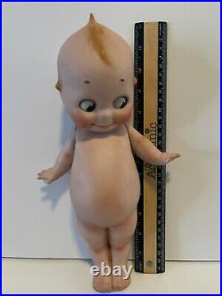 EXTREMELY RARE Rose O'Neill Signed 12 Inch GERMAN BISQUE KEWPIE A MUST HAVE