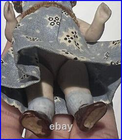 Early Antique 3 Bisque Googly Doll Miniature Baby Doll German Googly Type Doll Early Antique 3 Bisque Googly Doll Miniature Baby Doll German Googly Type Doll