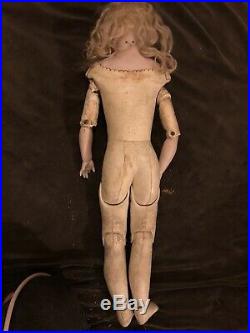 Early Kestner Mystery German Bisque Head Doll