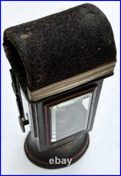 Early Vintage Antique Jg Lieb Biberach German Kerosene Firemans Lantern Superb