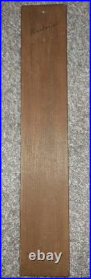 Eight Motif Carved Wood Cookie Mold Antique German Vintage Handarbeit Springerle