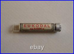 Eukodal Empty Bottle Vintage Antique German Medicine Wwii Ww2 Mega Rare Eukodal Empty Bottle Vintage Antique German Medicine Wwii Ww2 Mega Rare