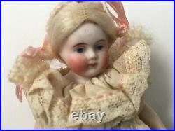 Exquisite Antique All Bisque German French Kestner Mignonette Dollhouse Doll