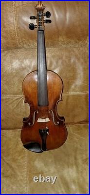 Fine Antique German / Bohemian Violin Labeled Joannes Jais