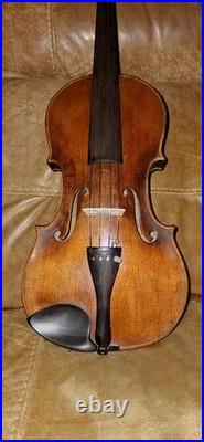Fine Antique German / Bohemian Violin Labeled Joannes Jais