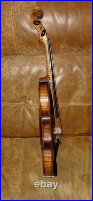 Fine Antique German / Bohemian Violin Labeled Joannes Jais