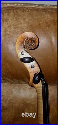 Fine Antique German / Bohemian Violin Labeled Joannes Jais