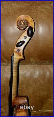 Fine Antique German / Bohemian Violin Labeled Joannes Jais