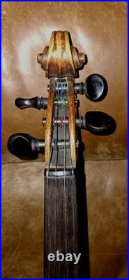 Fine Antique German / Bohemian Violin Labeled Joannes Jais