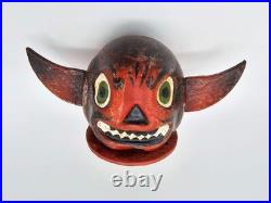 GERMAN HALLOWEEN Candy Container. Circa 1910, original & antique / vintage