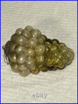 GERMAN KUGEL GOLD GRAPE CLUSTER ORNAMENT 5 1/2 Inches