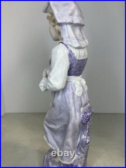 Gebruder Heubach German /Young Barefoot Lady/ Vintage/Hand Painted/12 1/2 in Gebruder Heubach German /Young Barefoot Lady/ Vintage/Hand Painted/12 1/2 in