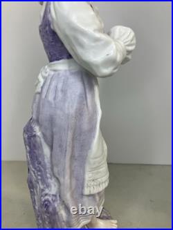 Gebruder Heubach German /Young Barefoot Lady/ Vintage/Hand Painted/12 1/2 in Gebruder Heubach German /Young Barefoot Lady/ Vintage/Hand Painted/12 1/2 in