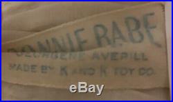 Georgene Averill Bonnie Babe Tagged Dress1926-46 German Bisque ABG 12 Baby Doll
