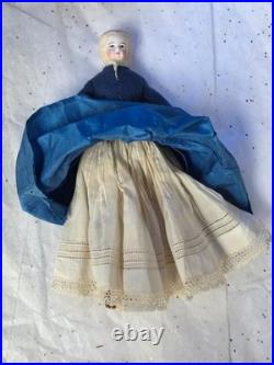 German Antique Articulated Doll very rare doll 91/2 inches tall