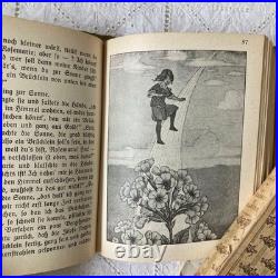 German Antique Book Blumen Märchen 1925 Fairy Tale of Flowers Vintage