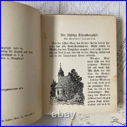 German Antique Book Blumen Märchen 1925 Fairy Tale of Flowers Vintage
