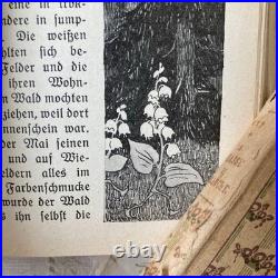 German Antique Book Blumen Märchen 1925 Fairy Tale of Flowers Vintage German Antique Book Blumen Märchen 1925 Fairy Tale of Flowers Vintage
