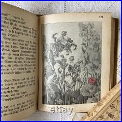 German Antique Book Blumen Märchen 1925 Fairy Tale of Flowers Vintage