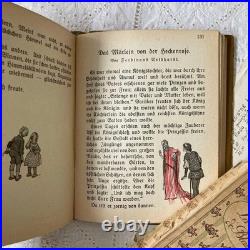 German Antique Book Blumen Märchen 1925 Fairy Tale of Flowers Vintage
