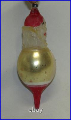 German Antique Finial Glass Joey Clown Vintage Circus Christmas Ornament 1930's