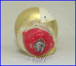 German Antique Finial Glass Joey Clown Vintage Circus Christmas Ornament 1930's