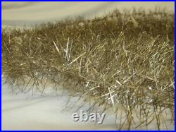 German Antique Gold Tinsel Vintage Garland Christmas Ornament 1930's German Antique Gold Tinsel Vintage Garland Christmas Ornament 1930's
