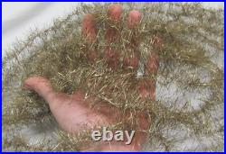 German Antique Gold Tinsel Vintage Garland Christmas Ornament 1930's German Antique Gold Tinsel Vintage Garland Christmas Ornament 1930's