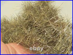 German Antique Gold Tinsel Vintage Garland Christmas Ornament 1930's German Antique Gold Tinsel Vintage Garland Christmas Ornament 1930's