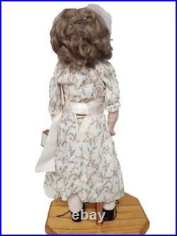 German Antique Paper Mache Original Patent Washable Doll 1880s Glass Eyes 026