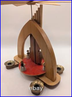 German Christmas Folk Art Pyramid Germany East Democratic Republic Expertic