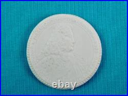 German Germany Vintage Antique Old 1936 Meissen Porcelaine Medal with Box