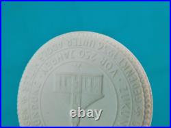 German Germany Vintage Antique Old 1936 Meissen Porcelaine Medal with Box