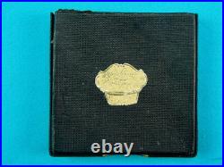 German Germany Vintage Antique Old 1936 Meissen Porcelaine Medal with Box