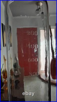 German Handblown 1800 ML, Glasswear, Hand etched, VERY RARE, 4 a collector