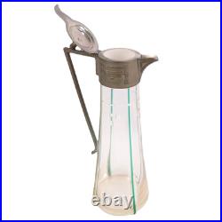 German Jugendstil Decanter Art Nouveau Caraf Karaffe h29cm Circa 1900