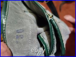 German Lederhosen Oktoberfest Suede Leather Carved Detail 29 Antique/Vintage